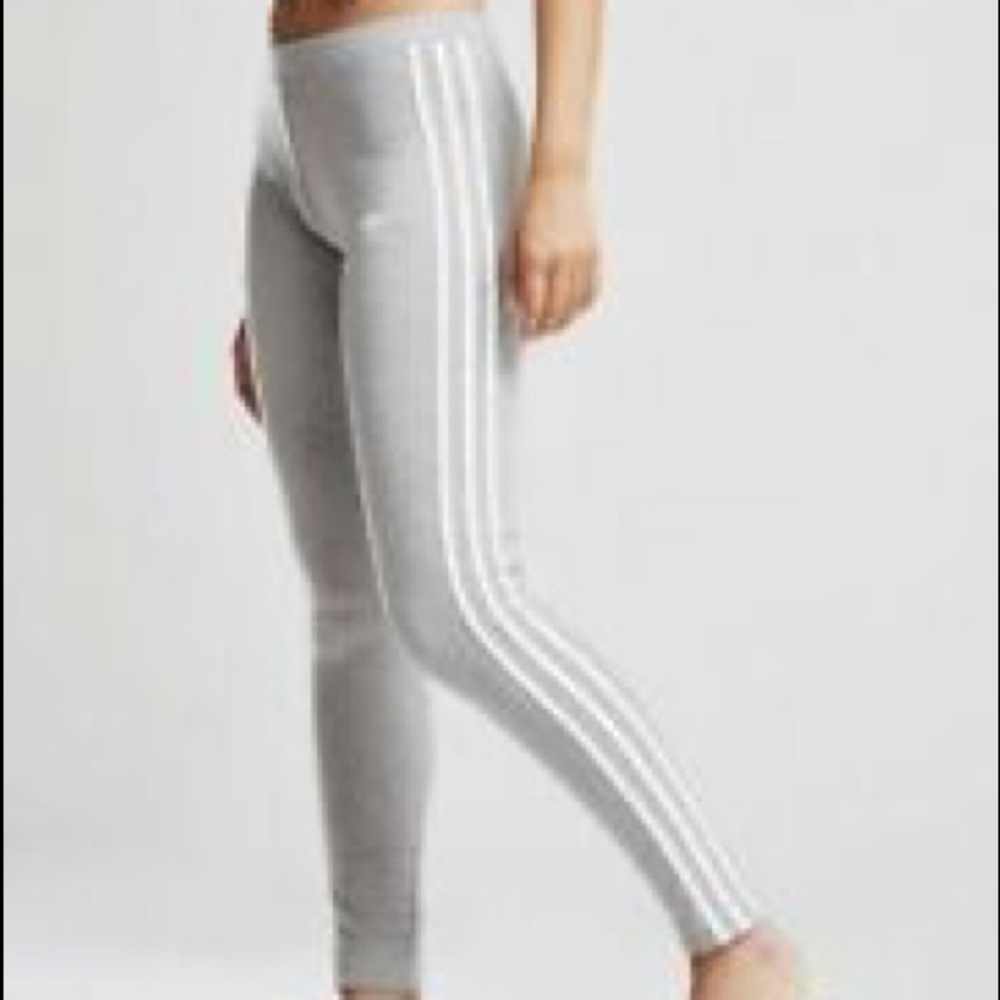 Grey adidas leggings who wants to trade ???